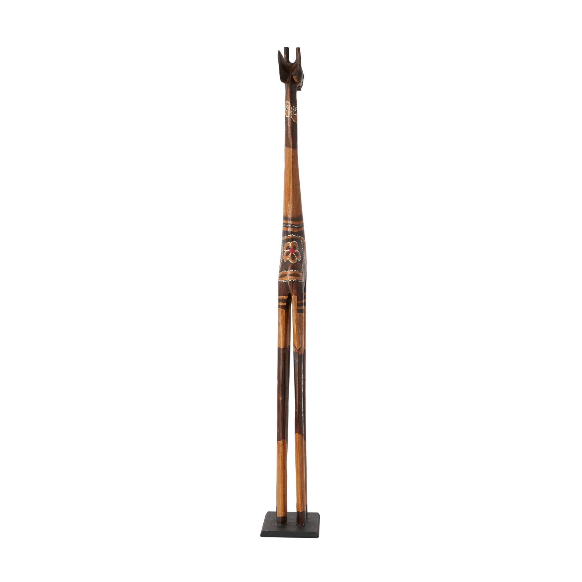 Brown Albizia Bohemian Sculpture, 8" x 8" x 5"